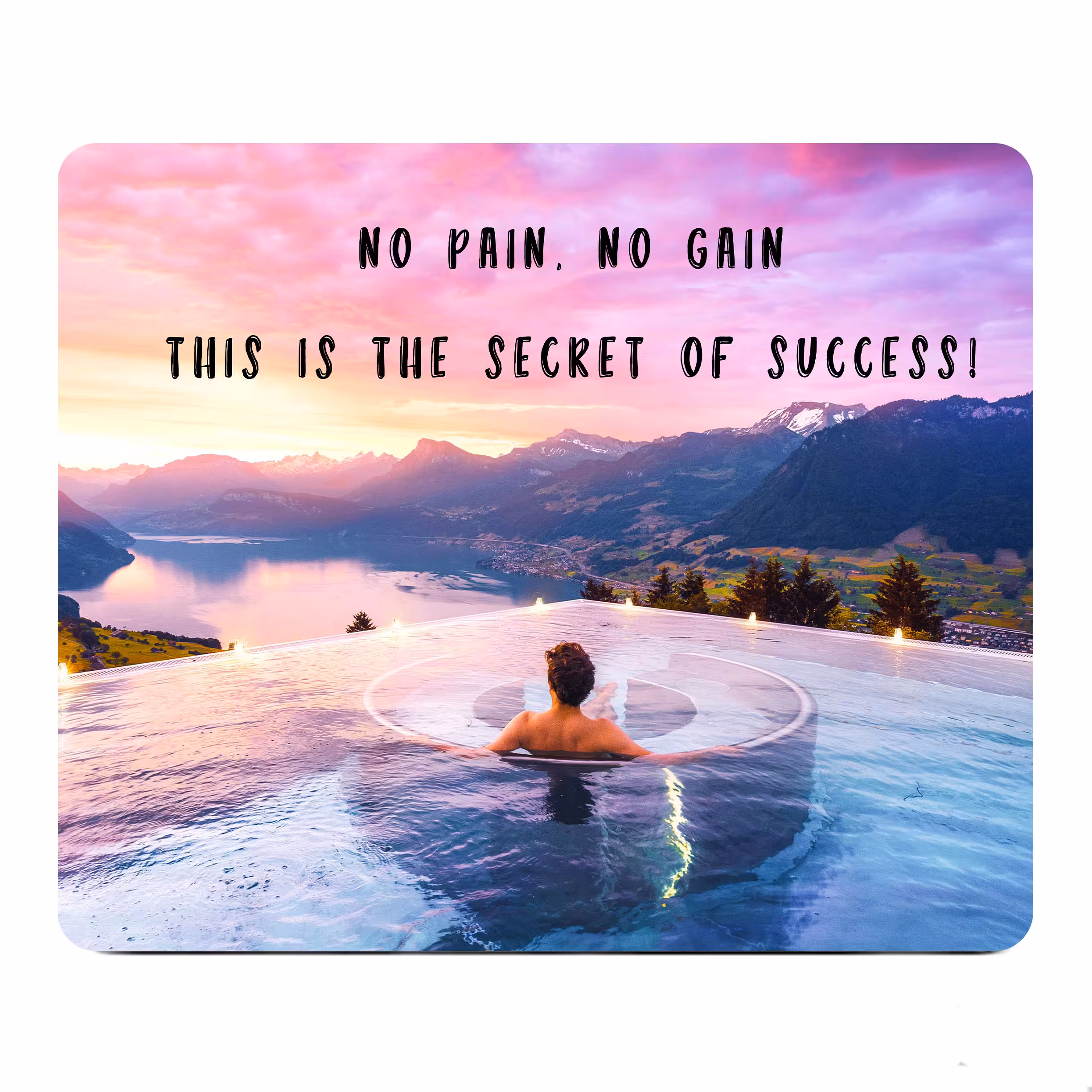 پد موس - پد ماوس  مدل G11 طرح بازی Success Quote