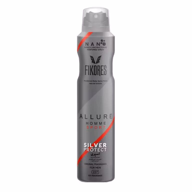 نانو اسپری بدن آنتی باکتریال Allure  فیکورس – حجم 200ml