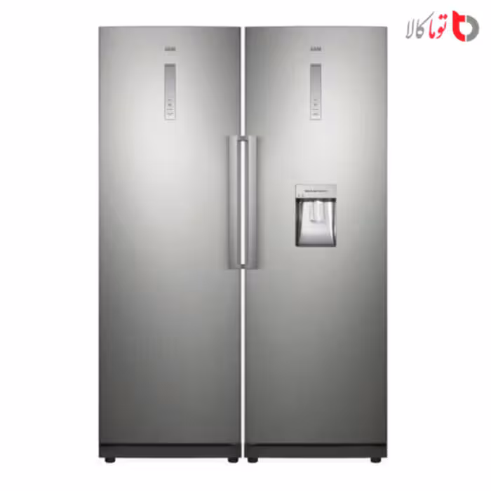 یخچال فریزر دوقلو سام مدل RR65 RZ65 سیلور گارانتی سام سرویس