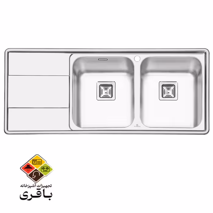 سینک پرنیان استیل 1215