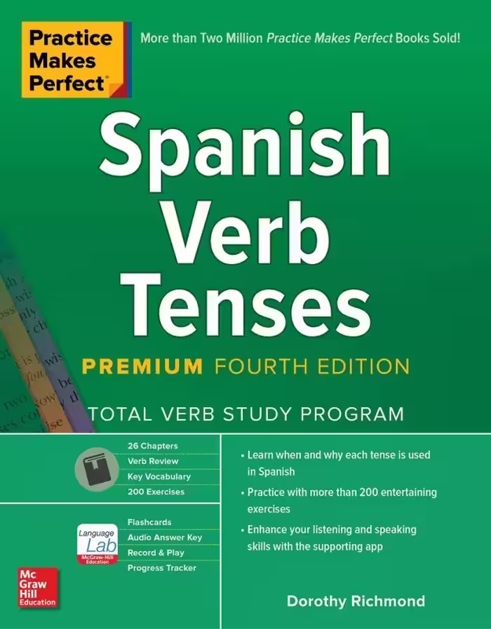 اسپنیش ورب تنسس | کتاب اسپانیایی Practice Makes Perfect : Spanish Verb Tenses