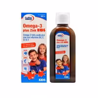 شربت امگا3 پلاس زینک کیدز یوروویتال 200 میلی لیتر
