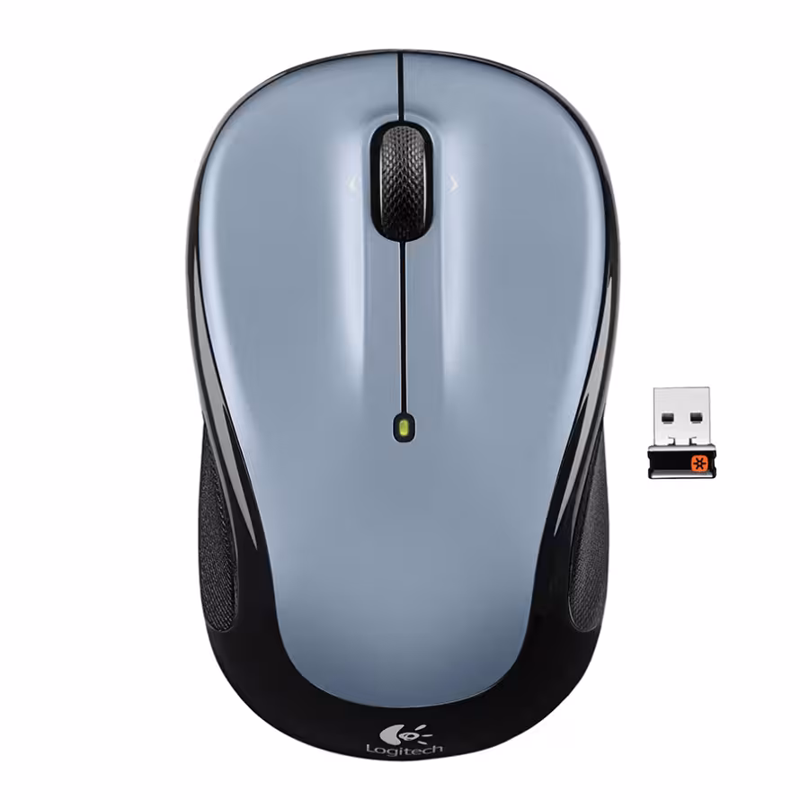ماوس بی سیم لاجیتک مدل M325 Light Gray