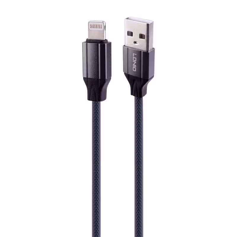 کابل آیفونی فست شارژ Ldnio LS442 2.4A 2m
