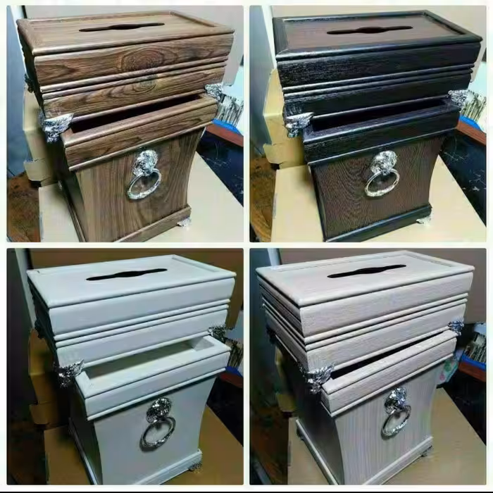 سطل و جعبه دستمال کاغذی یک عددی کد زمانی با ارسال رایگان