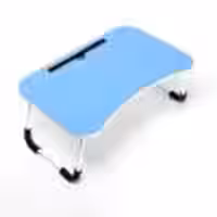 میز تحریر تاشو آبی مدل PKG-10785