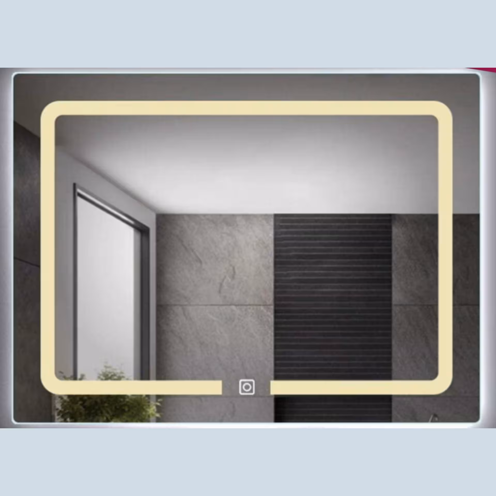 آینه بک لایت سند بلاست مدل MF14 سایز 60*80