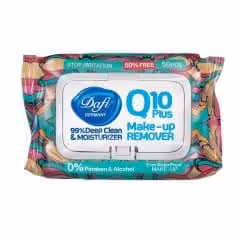 دستمال مرطوب دافی Q10 PLUS STOP IRRIATION بسته 50 عددی