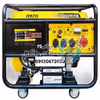 موتور برق بنزینی 10 کیلووات سه فاز راتو مدل R11500DWHB ا موتور برق 10 کیلو وات بنزینی راتو مدل RATO R11500DWHB