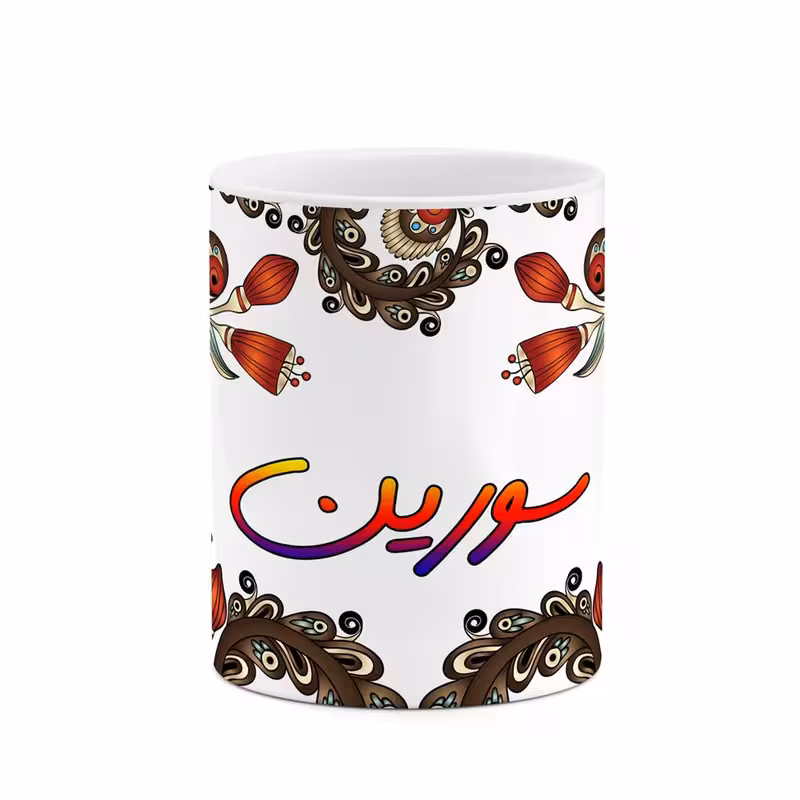 خرید ماگ-لیوان    اسم سورین  سنتی گل و بته کد mgh45678