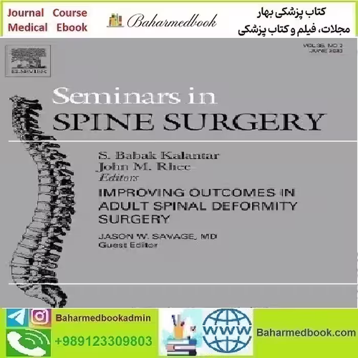Seminars in Spine Surgery Volume 35 Issue 1 to 2 2023 TR