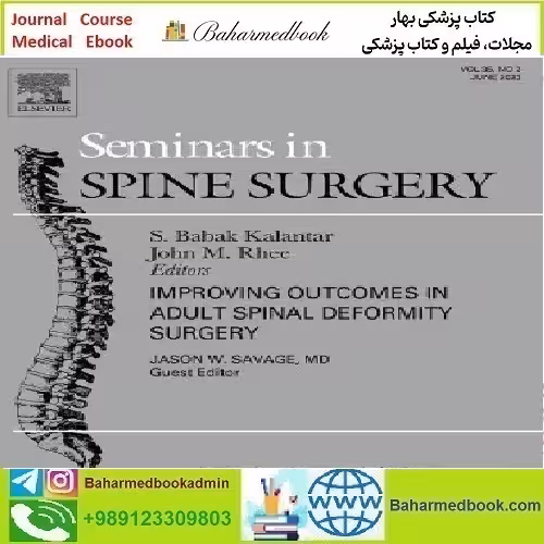 Seminars in Spine Surgery Volume 35 Issue 1 to 2 2023 TR