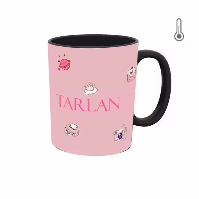 ماگ حرارتی  اسم ترلان  دخترانه