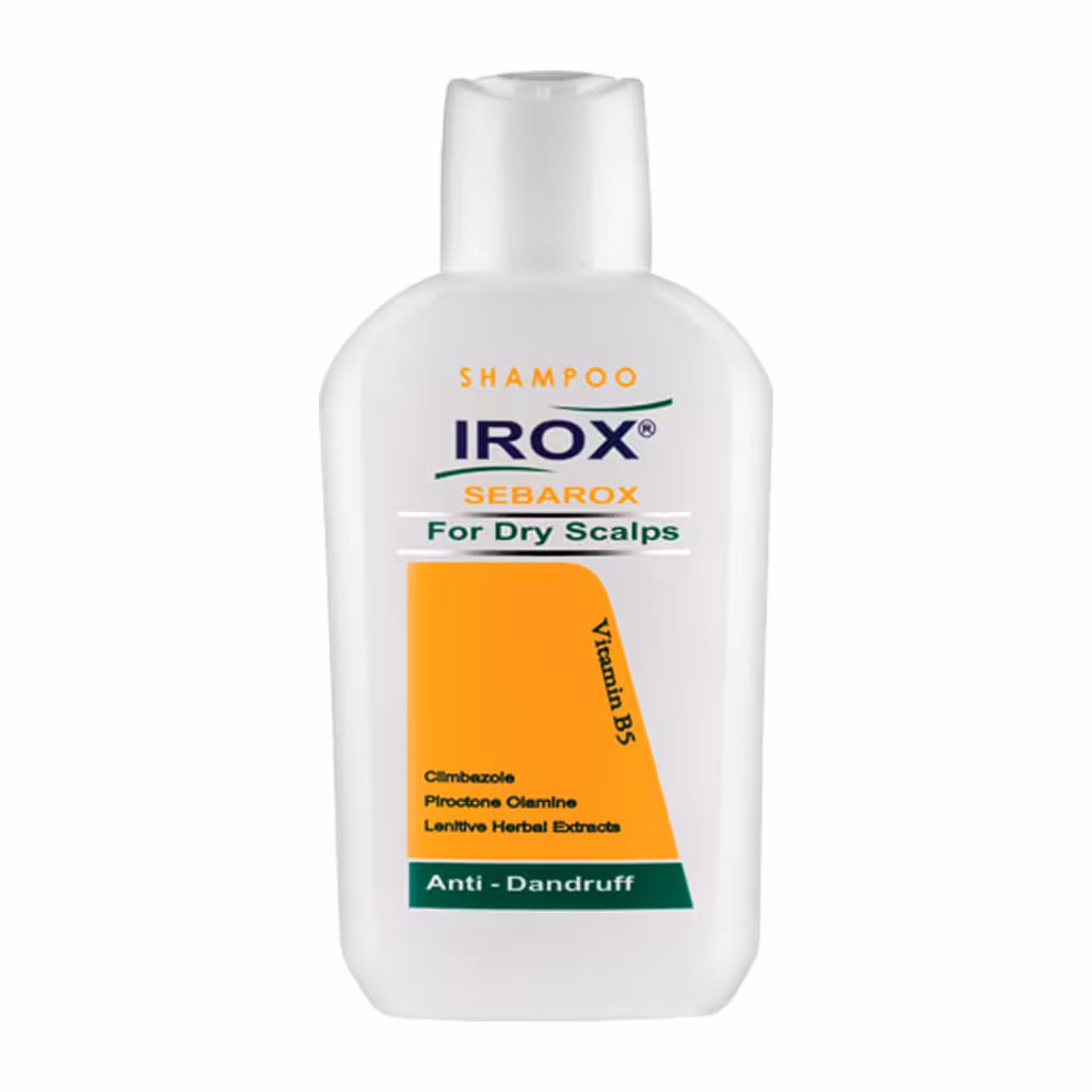 شامپو ضد شوره خشک سباروکس 200 میلی لیتر ایروکس irox