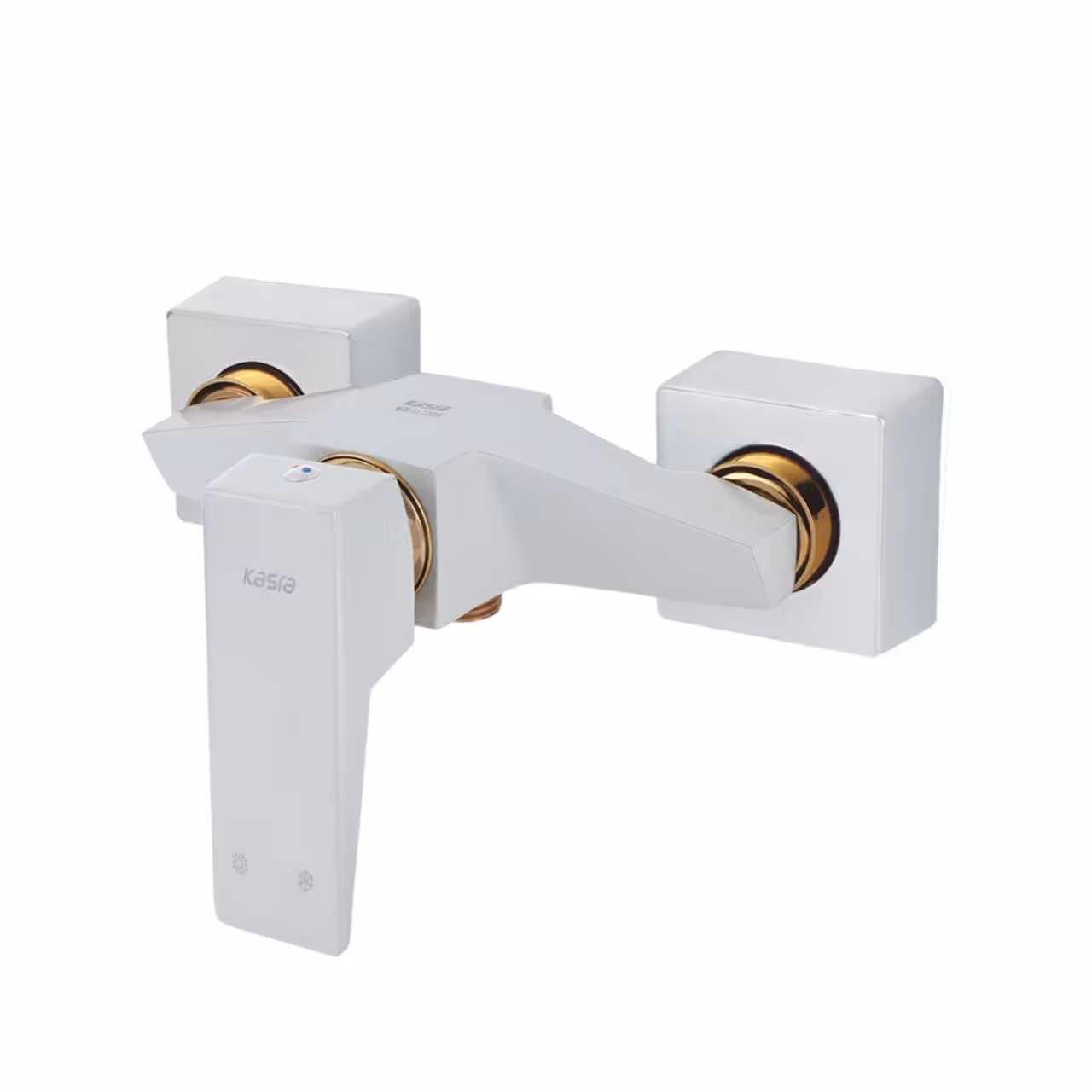 شیر توالت کسری مدل کنکورد سفید طلایی