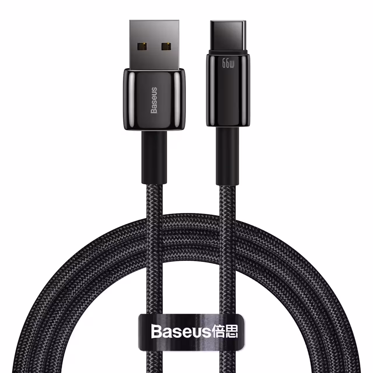 کابل تبدیل USB به تایپ سی بیسوس مدل CATWJ طول 1 متر توان 6 آمپر