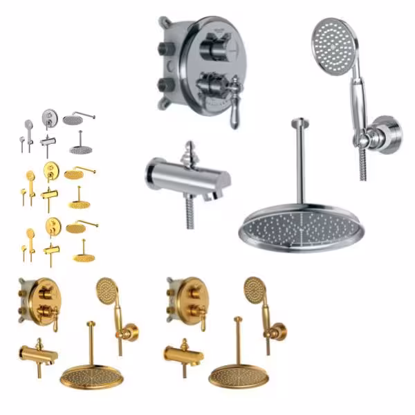 شیر حمام توکار شودر مدل زیگموند تیپ 4