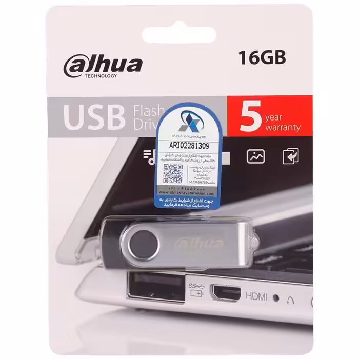 فلش 16 گیگ داهوا Dahua U116