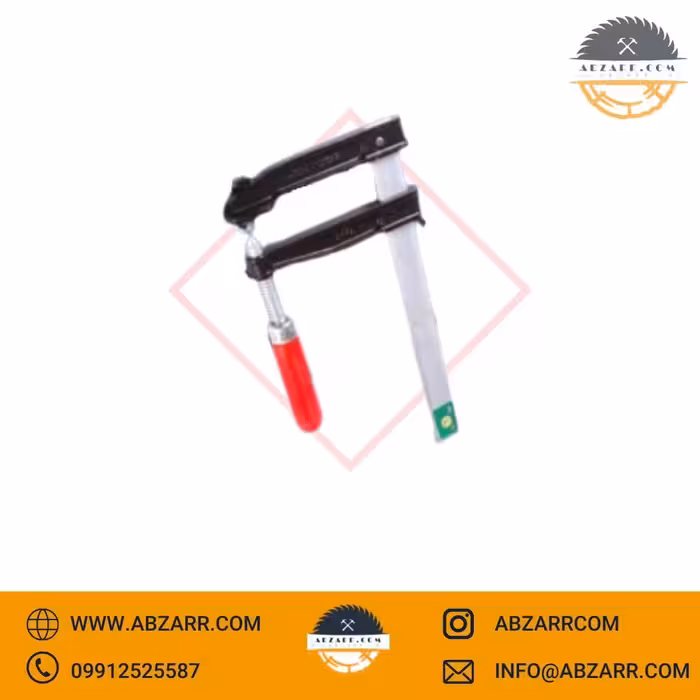 پیچ دستی(گیره نجاری)  25 سانت (فک  14) ابزار گستر