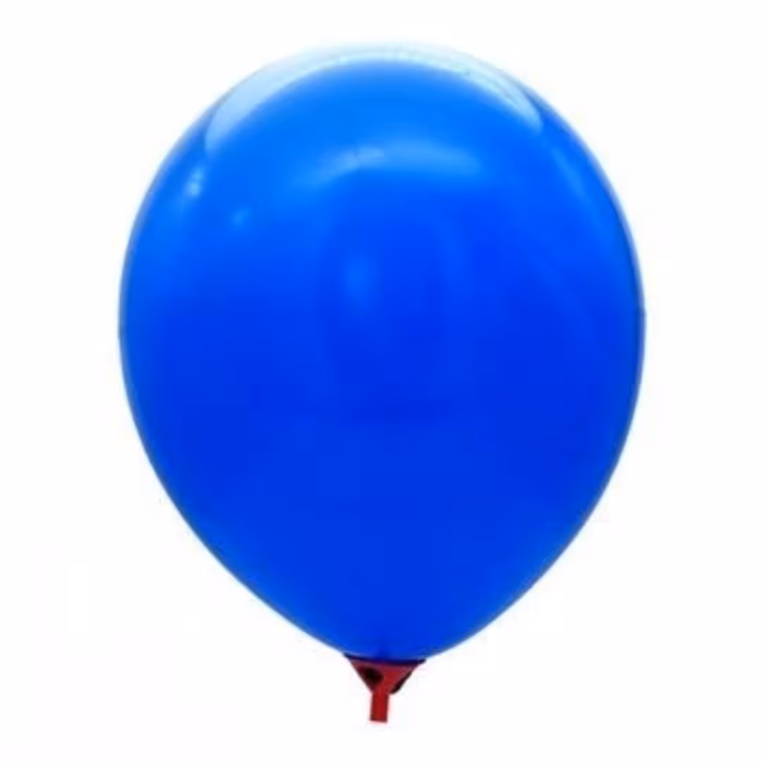 بادکنک گرد آبی تیره لاتکس12inch 30cm