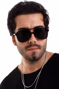 عینک آفتابی یونیسکس مشکی - 2239