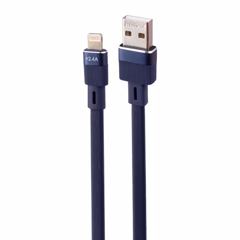 کابل تبدیل USB به لایتنینگ ریمکس مدل RRC-C001A-L 2.4A طول 1 متر