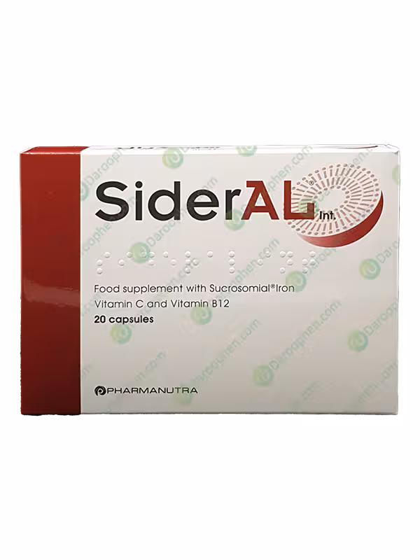 کپسول سیدرال کلاسیک فارمانوترا 20 عدد – PharmaNutra SiderAL 20 Capsules