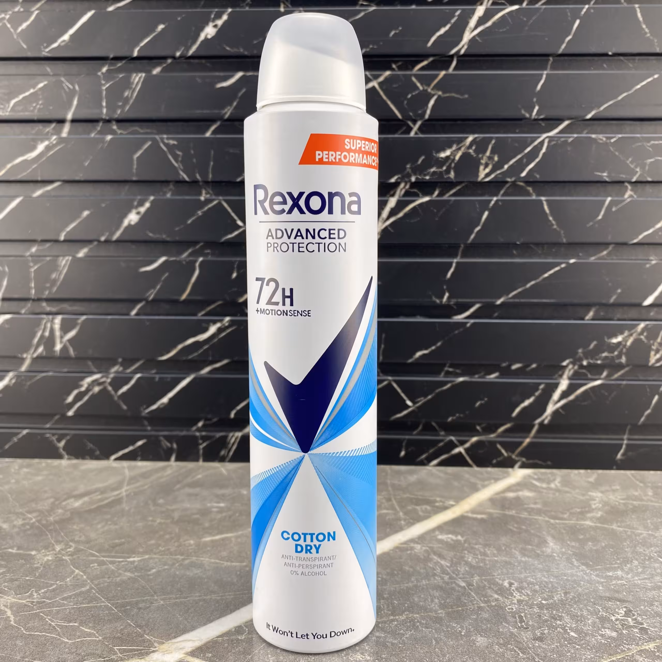 اسپری ضد تعریق زنانه رکسونا مدل cotton dry آرژانتینی حجم 200 میل