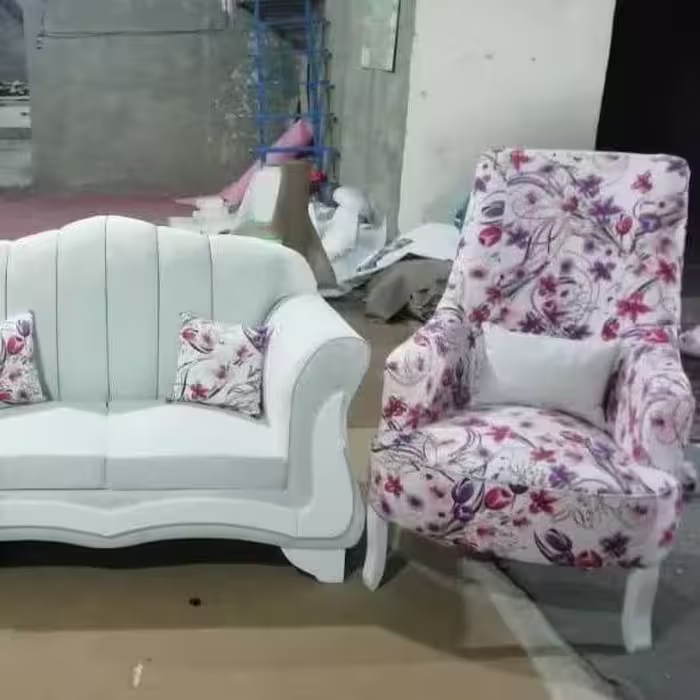 مبل دیبا طرح گلدار *