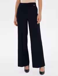 شلوار پارچه ای زنانه سرمه ای پیرکاردین