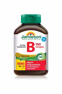قرص ویتامین B کمپلکس Jamieson - بسته 120 عددی