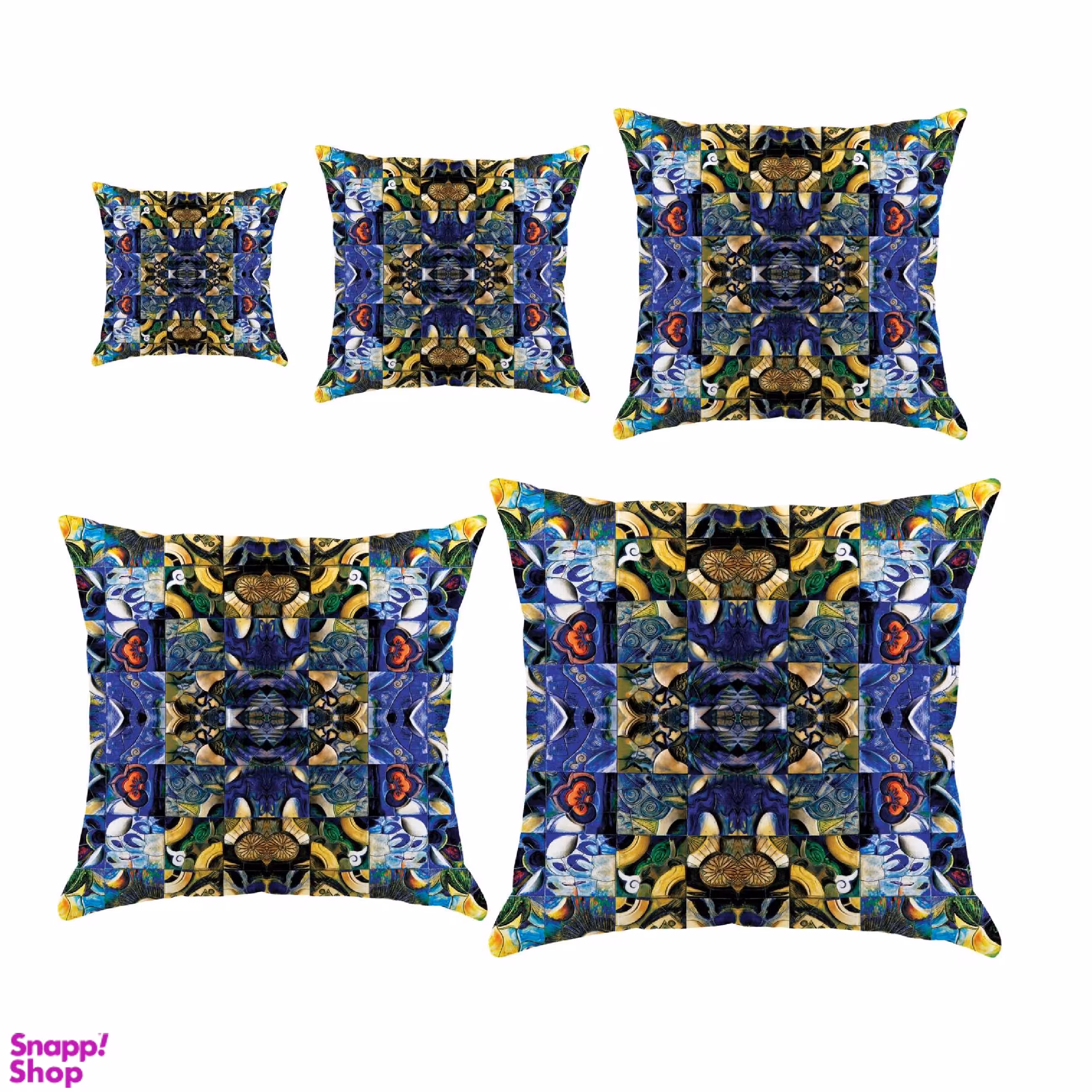 کوسن مدل S5-10321 مجموعه 5 عددی چند رنگ