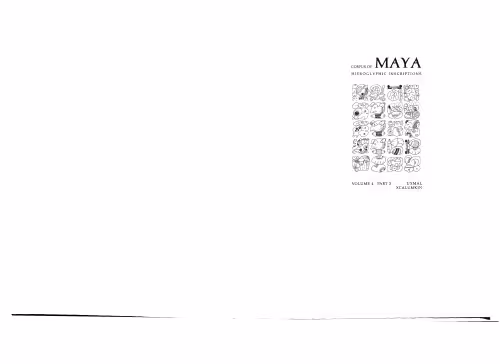 خرید و دانلود نسخه کامل کتاب Corpus of Maya Hieroglyphic Inscriptions 4.3 (Uxmal, Xcalumkin)