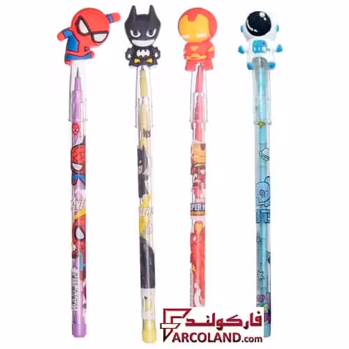 مداد فشنگی فانتزی طرح پسرانه کد 12