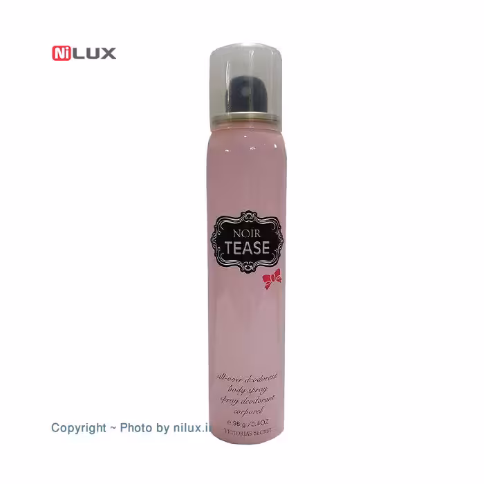 اسپری خوشبو کننده بدن زنانه ویکتوریا سکرت مدل Noir Tease حجم 100 میلی لیتر