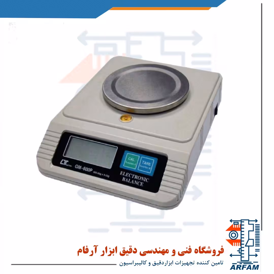 ترازوی دیجیتال 600 گرم با دقت 0.02 لوترون LUTRON GM-600P