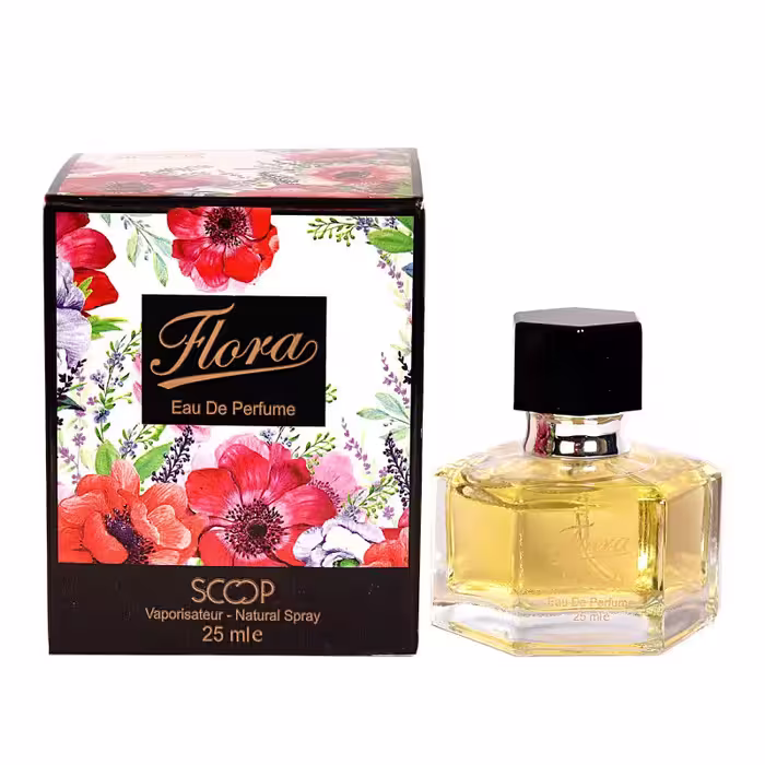 ادوپرفیوم زنانه اسکوپ مدل flora حجم 25 میلی لیتر