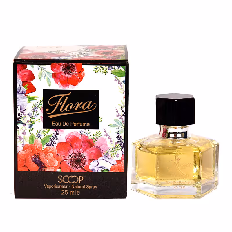 ادوپرفیوم زنانه اسکوپ مدل flora حجم 25 میلی لیتر