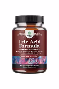 کپسول Uric Acid برند Natures Craft - بسته 60 عددی