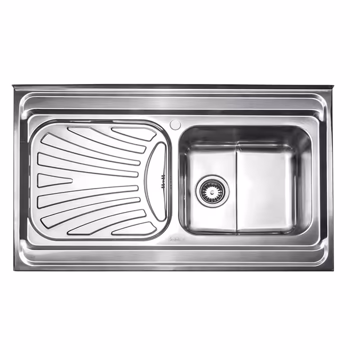 سینک استیل البرز مدل 711 روکار