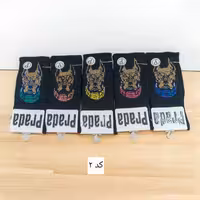 جوراب ساقدار فانتزی پنبه ترک کد 2