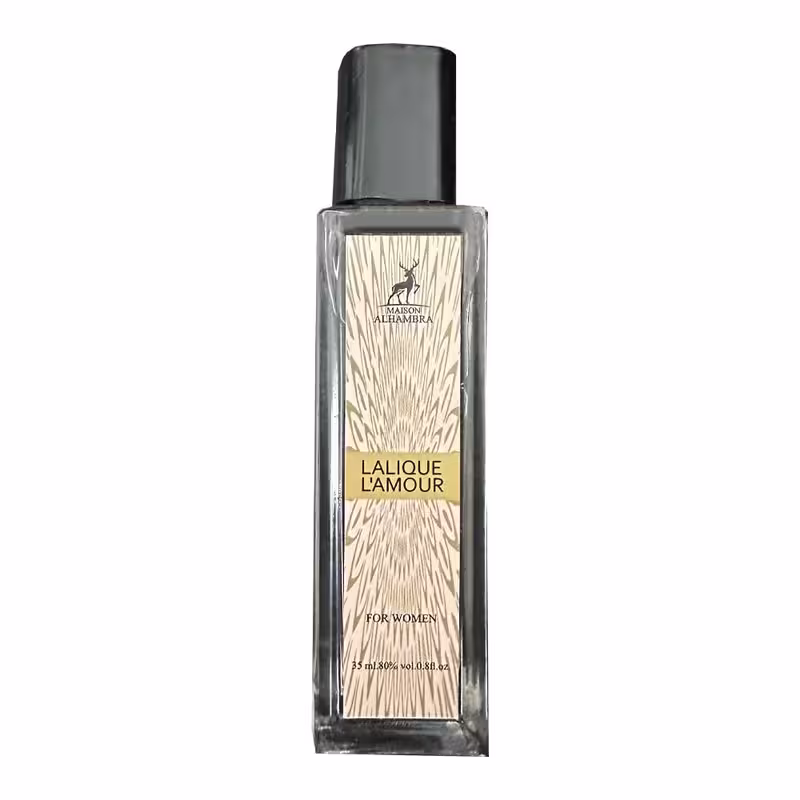 عطر جیبی الحمبرا مدل لالیک لامور حجم 35 میلی لیتر