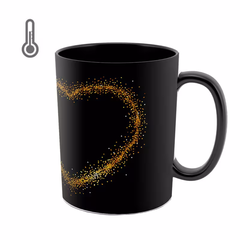 خرید ماگ-لیوان حرارتی  قلب طلایی