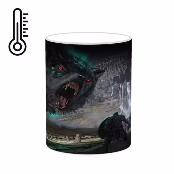 ماگ حرارتی چیتوکالا طرح گاد آف وار God Of War مدل mgh40933