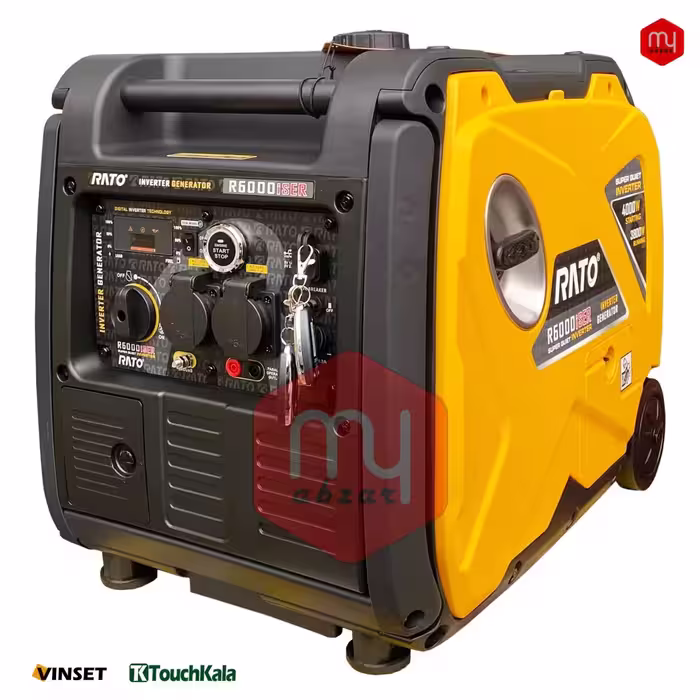 موتور برق راتو 4 کیلووات سایلنت مدل R6000iSER ریموت استارت