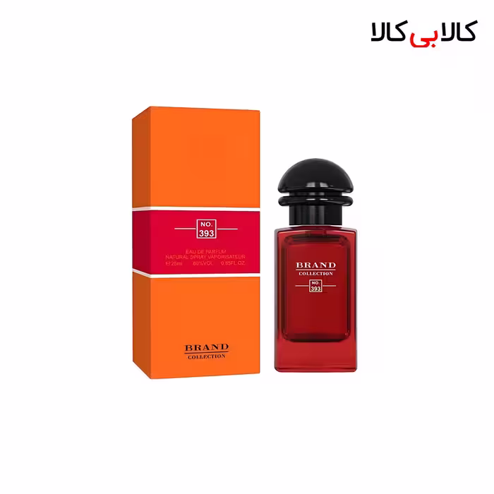 عطر جیبی برند کالکشن کد NO 393 مردانه و زنانه حجم 25 میلی لیتر