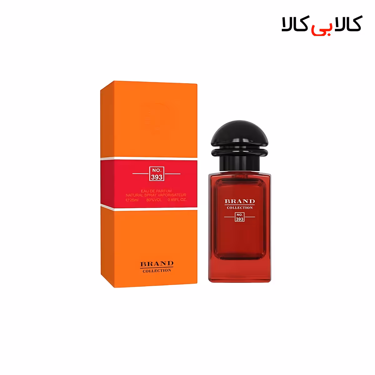 عطر جیبی برند کالکشن کد NO 393 مردانه و زنانه حجم 25 میلی لیتر