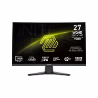 مانیتور منحنی گیمینگ 27 اینچ ام اس آی مدل MAG 275CQF E18