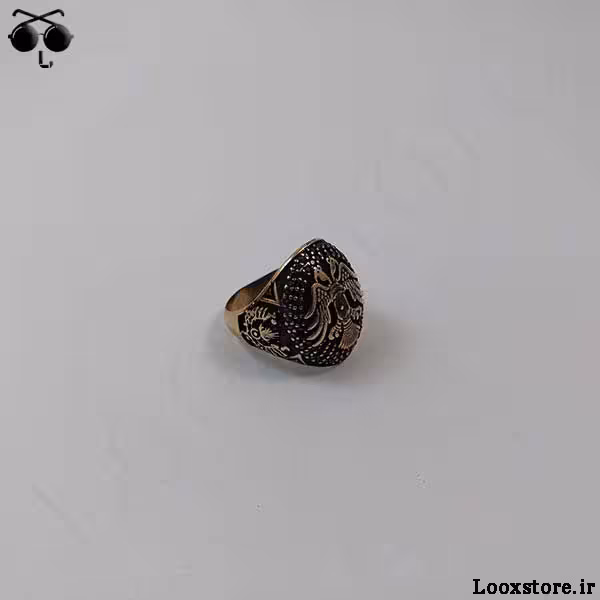 انگشتر اژدهای دو سر طلاروس