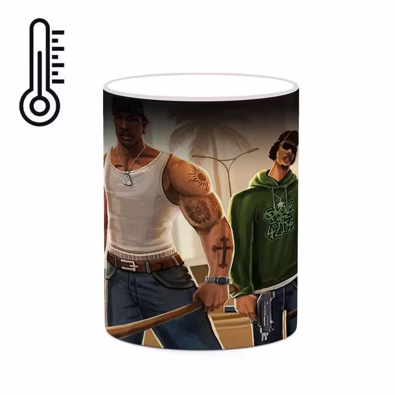 خرید ماگ-لیوان حرارتی   بازی Grand Theft Autoː San Andreas GTA کد mgh28828